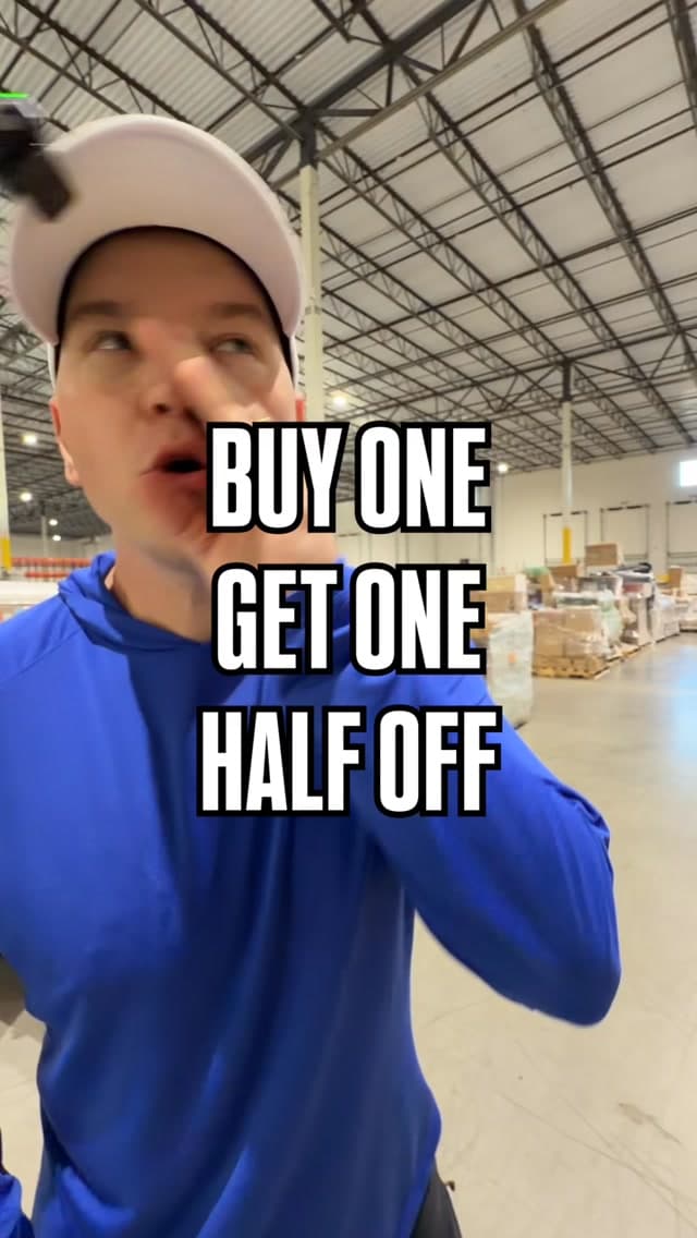 BUY ONE PALLET, GET ONE HALF OFF! You guys, this is a CRAZY GOOD DEAL! We’re talking some serious savings on our Home…